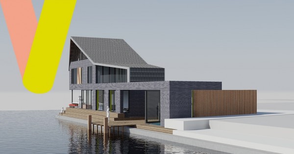 Lichtontwerp voor villa aan het water in Woerden Image 1